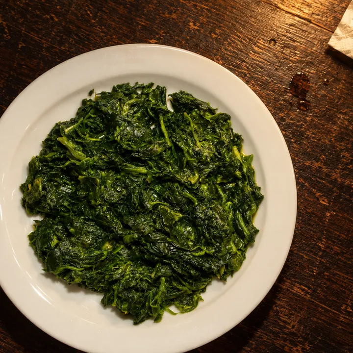 Spinaci all'agro