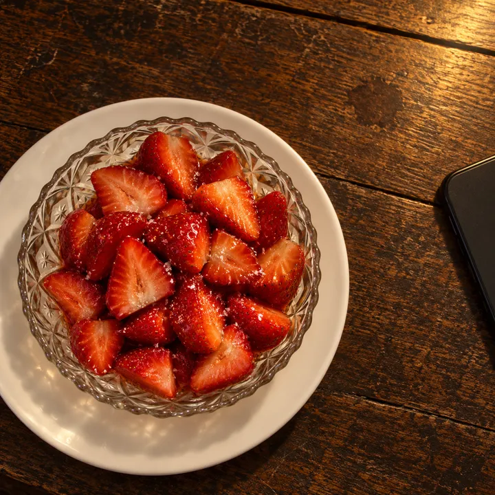 Fragole al limone