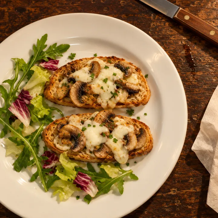 Crostino ai funghi