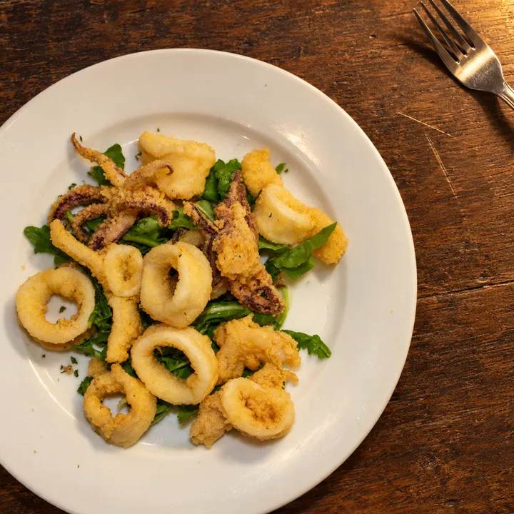Calamari alla griglia o fritti