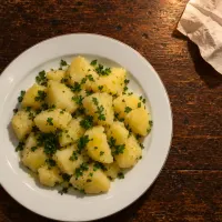 Patate lesse con prezzemolo