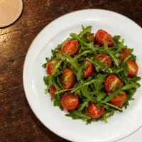 Pomodori e rucola