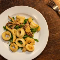 Calamari alla griglia o fritti